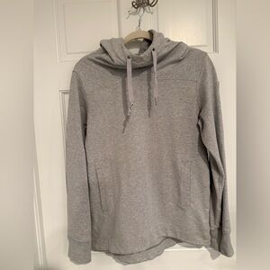 Lululemon Cowl Neck Hoodie Pullover – Heather Gray